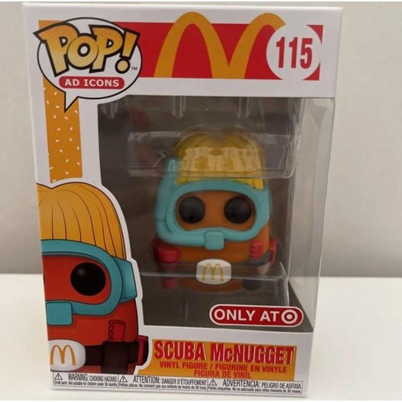 Funko Pop Ad Icon McDonald's Scuba McNugget #115 Vinyl Figure - Picture 5 of 9